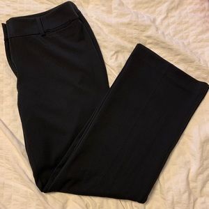 LOFT Black Curvy Dress Trousers